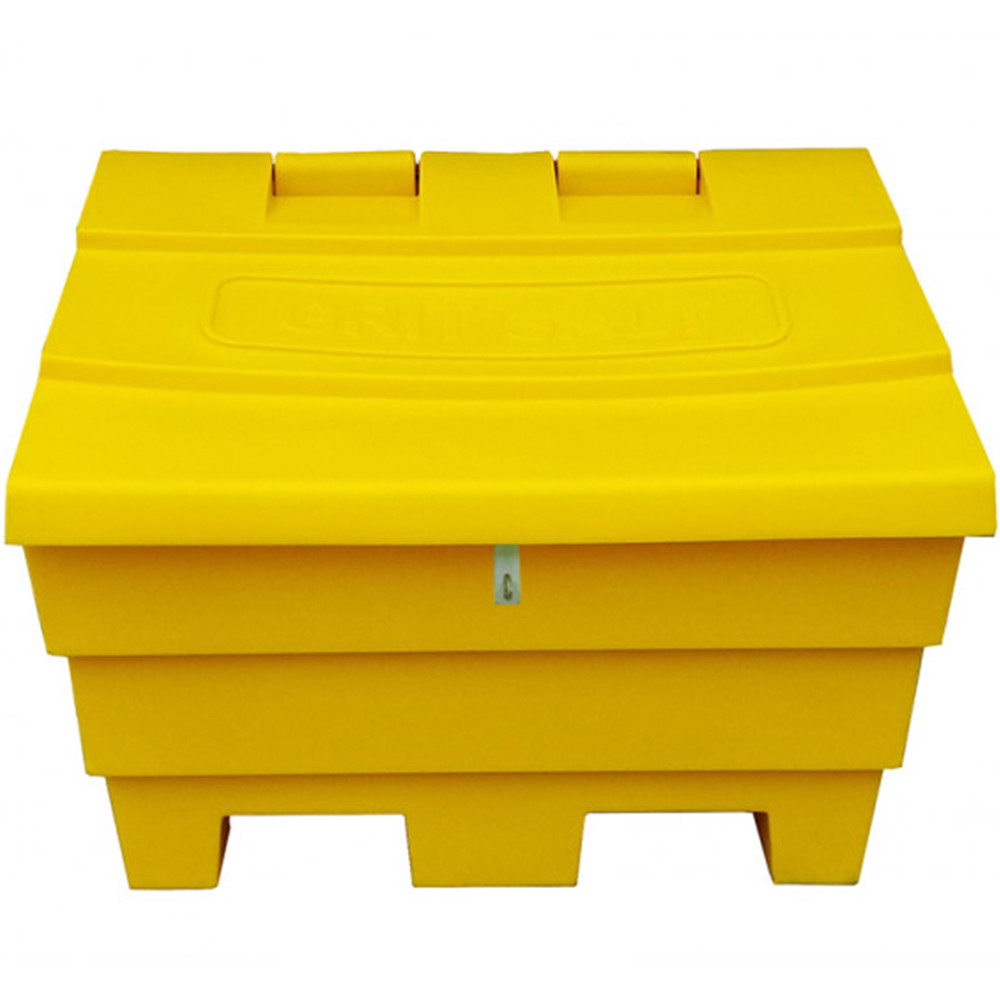 6 Cu Ft Lockable Grit Bin - 175 Litre / 175 kg Capacity