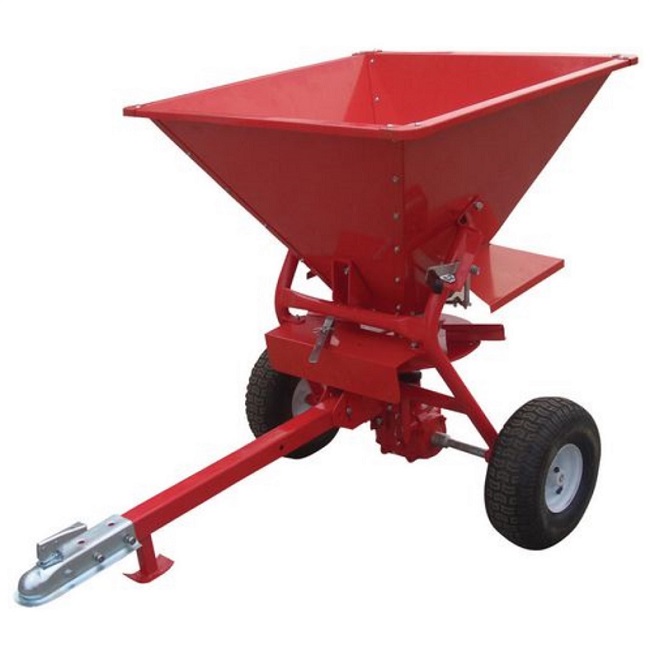 160 kg Steel Towable Broadcast Salt Spreader