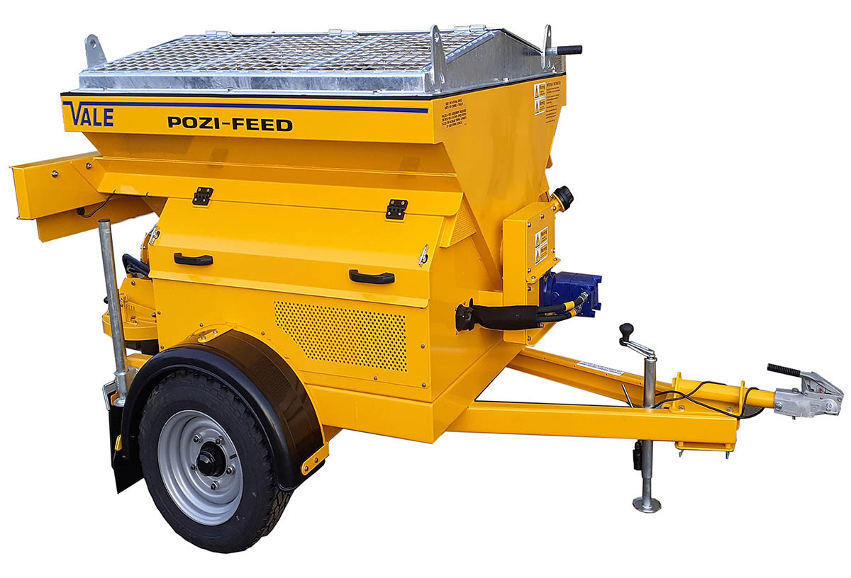 Vale TS800DC Off-Road Tow Behind Salt Spreader