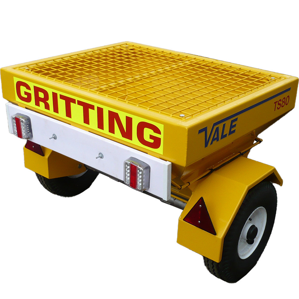 Towable Salt Spreader for Vehicles and ATVs Buy now at